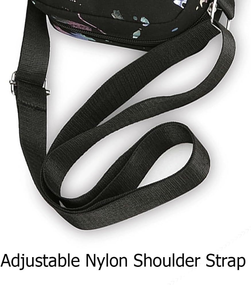 Small Messenger Bag for Men Women, Mini Crossbody Bag Shoulder Bag Travel Bag Multi Pocket Purses Soft Satchel Bag
